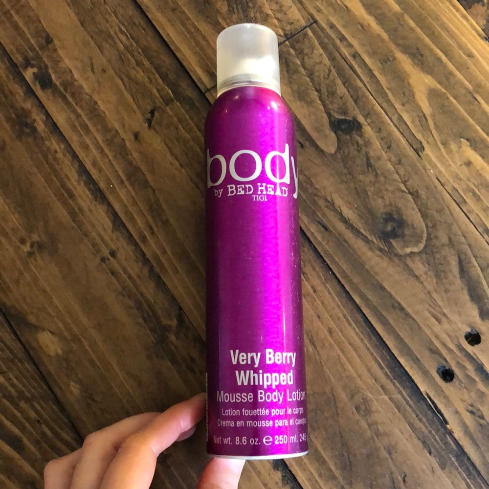 Bed head whipped mouse body lotion